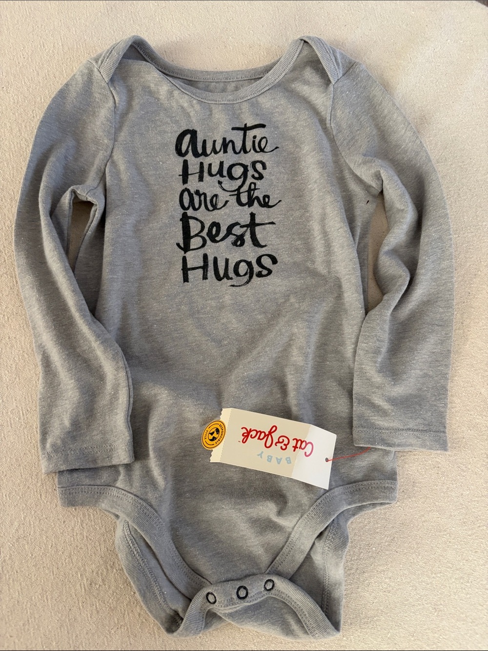 Cat & Jack BUNDLE OF 7 Long-Sleeve Bodysuit size from N/B to 24M - Picture 5 of 5